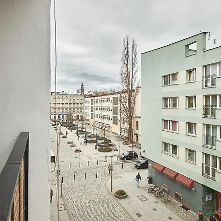 Kuznicza - 300m Main Square ~ Self Check-in 24h شقة فروتسواف